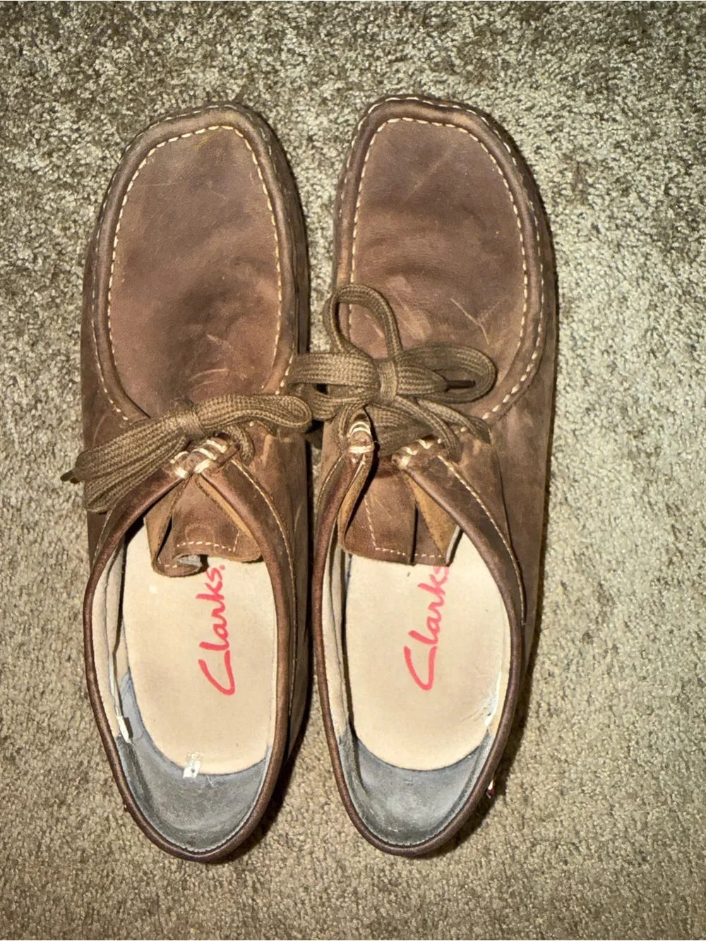 Clarks Men's Brown Suede Chukka Boots